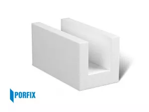 PORFIX U-PROFIL pískový 500x250x300mm