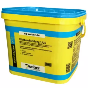 webertec hydroizolace 915 10l - bitumenová hydroizol. a lep. hmota