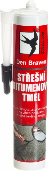 Těsnící bitumenový střešní tmel černý 310ml