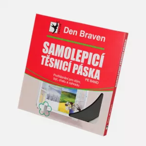 DEN BRAVEN samolepící těsn. páska do oken a dveří 9x2x20m bílá RL