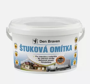 DEN BRAVEN Vnitřní štuková omítka QUARTZ (14kg)