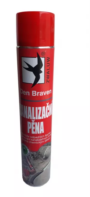 DEN BRAVEN Kanalizační pěna (750ml) trubičková