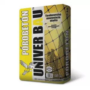 UNIVERBAU Lepidlo na POROBETON 25kg (48ks/pal)