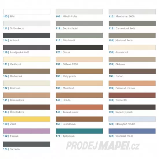 MAPEI Keracolor spárovací hmota 2kg KORÁLOVÁ 140