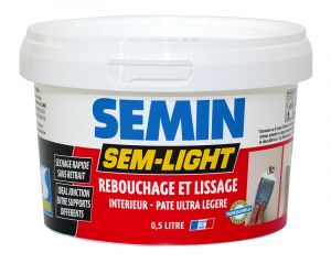 opravný lehký tmel SEMIN SEM-LIGHT 5 lt.