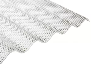GUTTA Polykarbonátová vlnitá deska Guttagliss WABE (2000x1050mm – 2,10m2/bal) ČIRÁ
