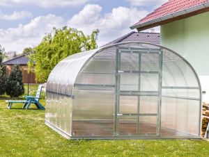 GUTTA Zahradní skleník z polykarbonátu Gardentec Classic 4x3 m