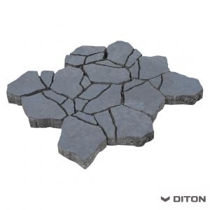 Skladebná betonová dlažba DITON Stone - ANTRACIT