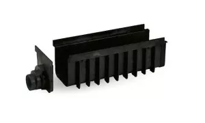 ITADECO Odvodňovací žlab ,,SPECIÁL" černý 200x500mm H185mm