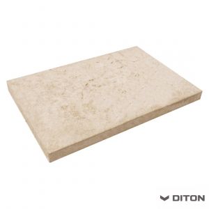 Plošná betonová dlažba DITON Travertin Elegance 60/40/4 - KRÉMOVÁ