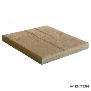 Plošná betonová dlažba DITON Quarcit - KARAMELOVÁ