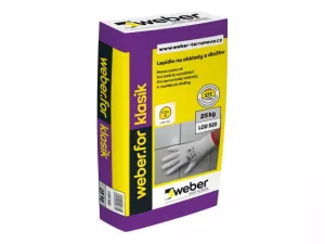 weber for klasik Lepící tmel 25kg (C1T)
