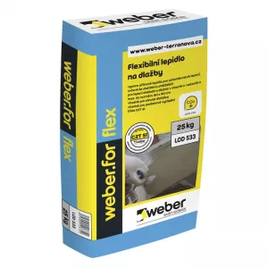 weber for flex Lepící tmel 25kg (C2TE S1)
