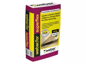 weber for superflex Lepící tmel 25kg (C2TE S2)