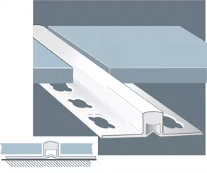 CELOX dilatační profil PVC 10mm bahama/2,5m