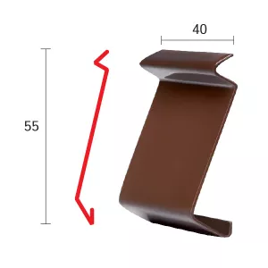 CELOX spojka MAXI - hnědá