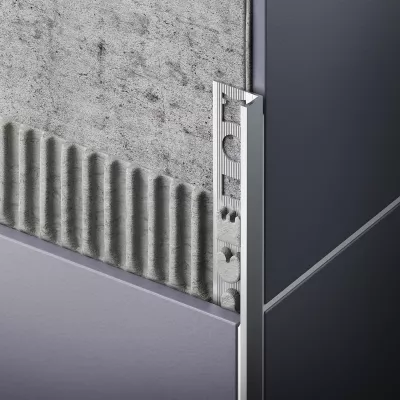 CELOX ukončovací profil L 10mm Al elox inox kartáč 2,5m