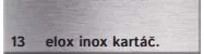 CELOX ukončovací profil L 10mm Al elox inox kartáč 2,5m