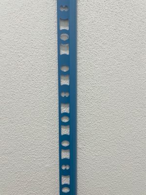 CELOX ukončovací profil oblý uzavřený 8mm modrý