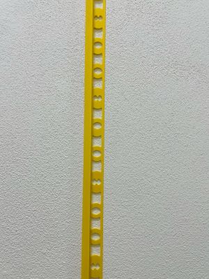 CELOX ukončovací profil oblý uzavřený 8mm žlutý