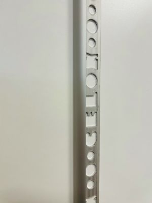 CELOX ukončovací profil oblý otevřený 10mm,AL elox stříbrný 2,5m (40-2101)