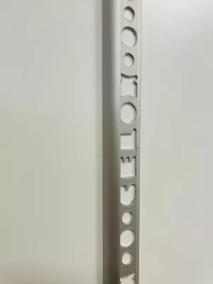 CELOX ukončovací profil oblý otevřený 10mm nerez 2,5m (13-2100)