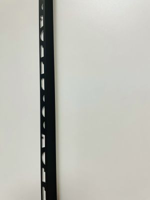 CELOX ukončovací profil oblý otevřený 10mm,AL elox černý 2,5m (40-2103)