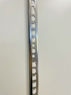CELOX ukončovací profil oblý otevřený 10mm,AL přírodní  2,5m (40-2100)