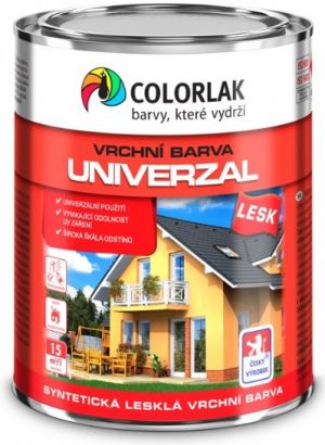 COLORLAK UNIVERZAL syntetická barva na dřevo a kov SU2013 šedá pastelová 0,6l