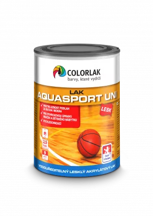 COLORLAK lak AQUASPORT UNI MAT V1422 0,6L bezbarvý