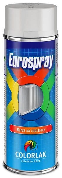 Eurospray na radiatory lesklý ral 9010