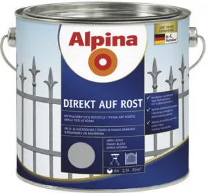 ALPINA Direkt Auf Rost kladívkový MODRÁ 750ml