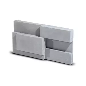 Obkladový kámen Steinblau SQUARE - šedá (1 ks)