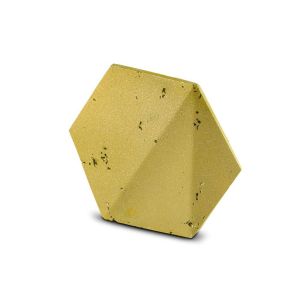 Obkladový kámen Steinblau PLAYA HEXAGON 3D - zlatá (1 ks)
