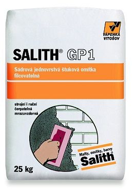 SALITH GP1 sádrová omítka 25kg (49ks/pal) jednovrst.