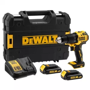 DEWALT Vrtačka příklep. 18V, 2x AKU 1,5 Ah, DCD709S2T-QW