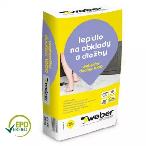 Flexibilní lepidlo weberfor duoflex 1000