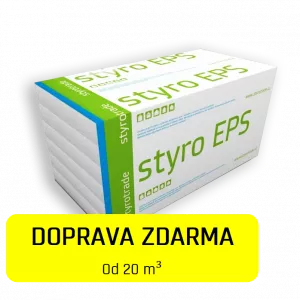 Podlahový polystyren STYRO EPS100 60mm/1000x500mm