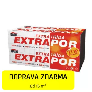 Fasádní polystyren šedý BACHL EXTRAPOR 70F 80mm/1000x500mm