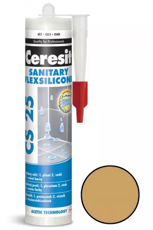 CERESIT CS 25 sanitární silikon bahama 280ml