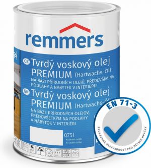 REMMERS Tvrdý voskový olej PREMIUM 0,75l