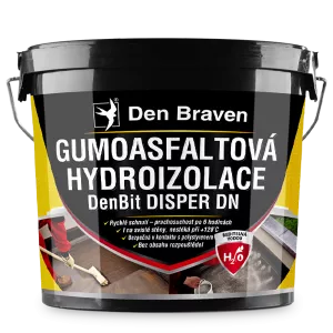 Gumoasfaltová hydroizolace DenBit DISPER DN 10kg