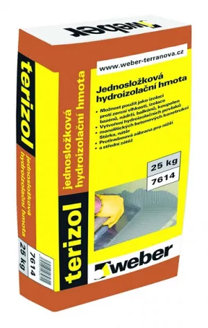 Cementová hydroizolační hmota weber TERIZOL 25kg