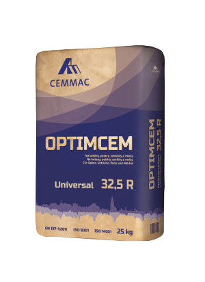 CEMMAC portlandský směsný cement CEM II/C-M (S-LL) 32,5 R - 25 kg
