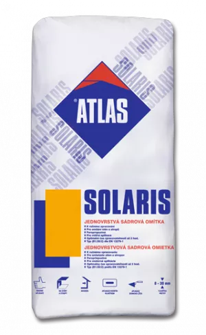 ATLAS SOLARIS Sádrová omítka 25kg