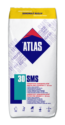 ATLAS SMS 30 Cementová samonivelační hmota 25kg