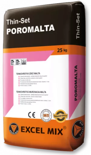 EXCEL MIX TS POROMALTA Lepidlo na porobeton 25 kg