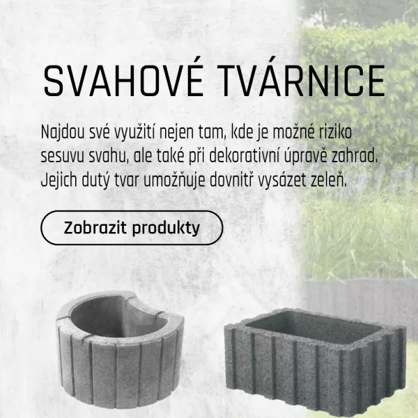 Svahové tvárnice