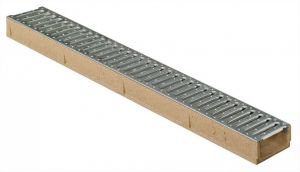 MEA SELF LINE 100/55 - žlab z polymer.betonu s pozink. roštem (1m)