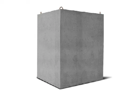 Betonová vodoměrná šachta 1600/1200/1700mm - odlehčená